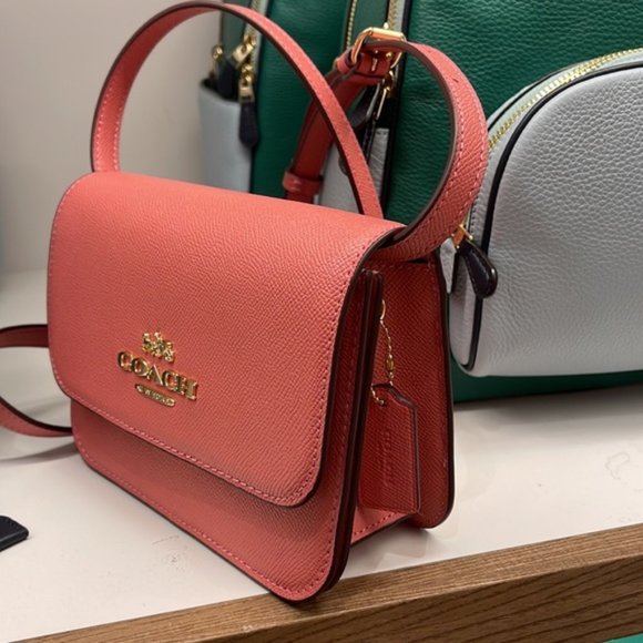 Coach Mini Brynn Crossbody Gold / Taffy - Picture 15 of 16